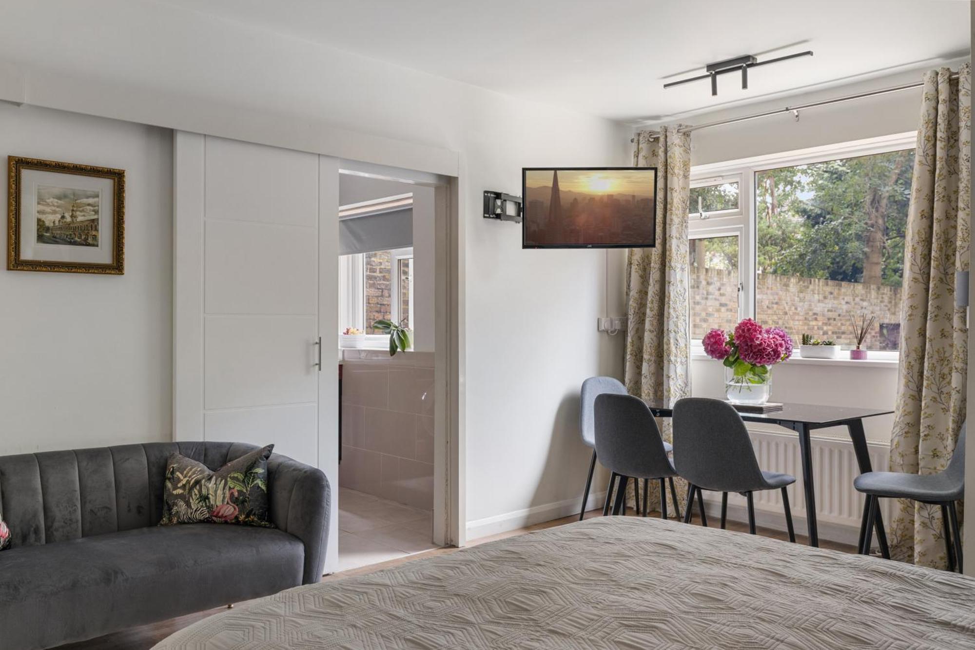 King Studio Apartment With Garden And Parking Ealing Luaran gambar